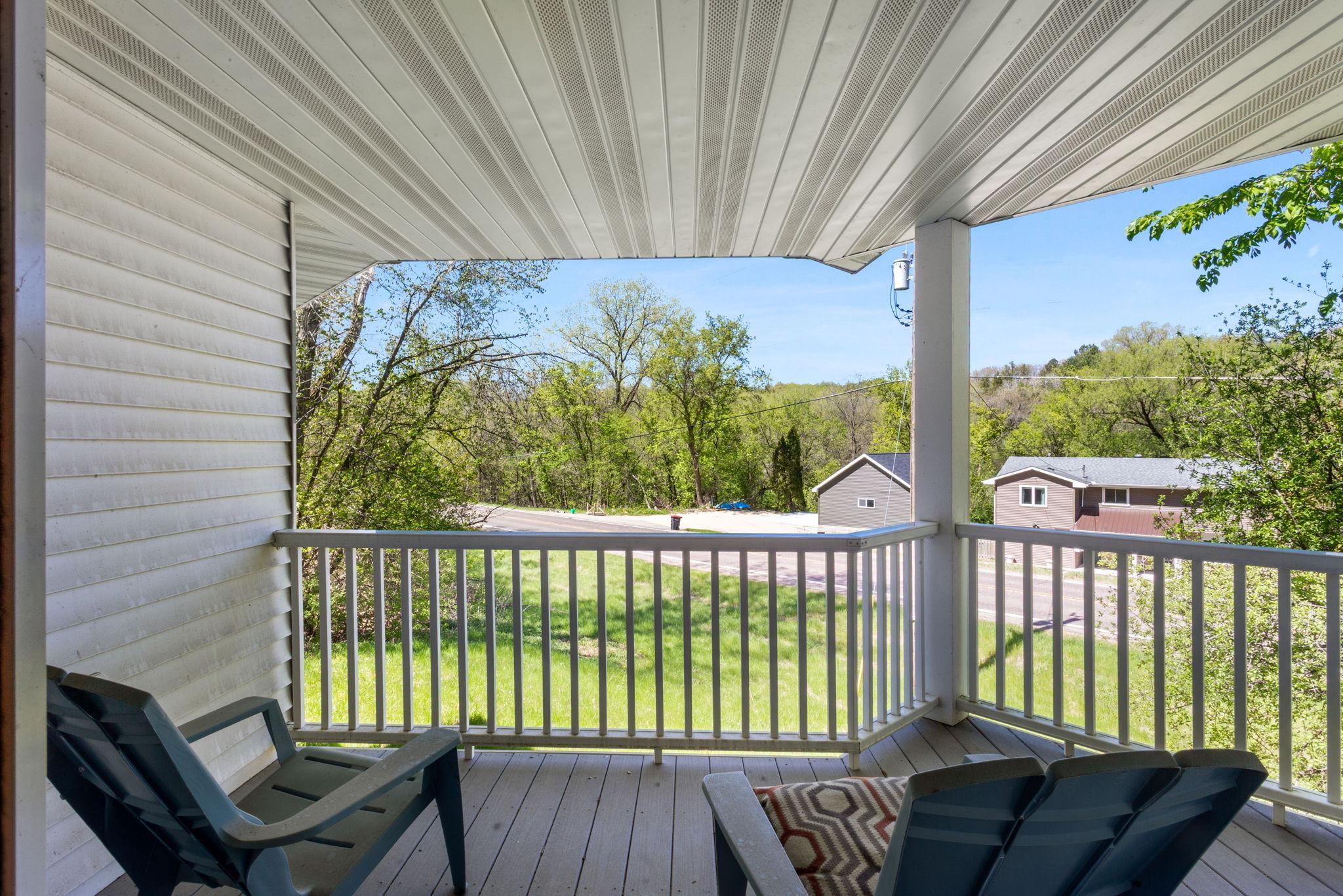 Rare Covered Deck!