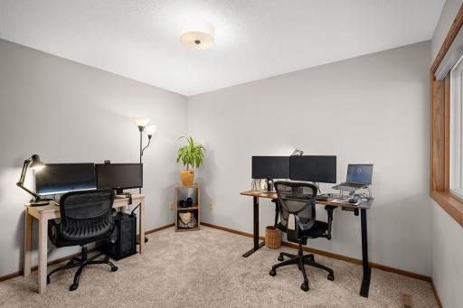 2nd bedroom is a great flex room - versatile to fit your needs
