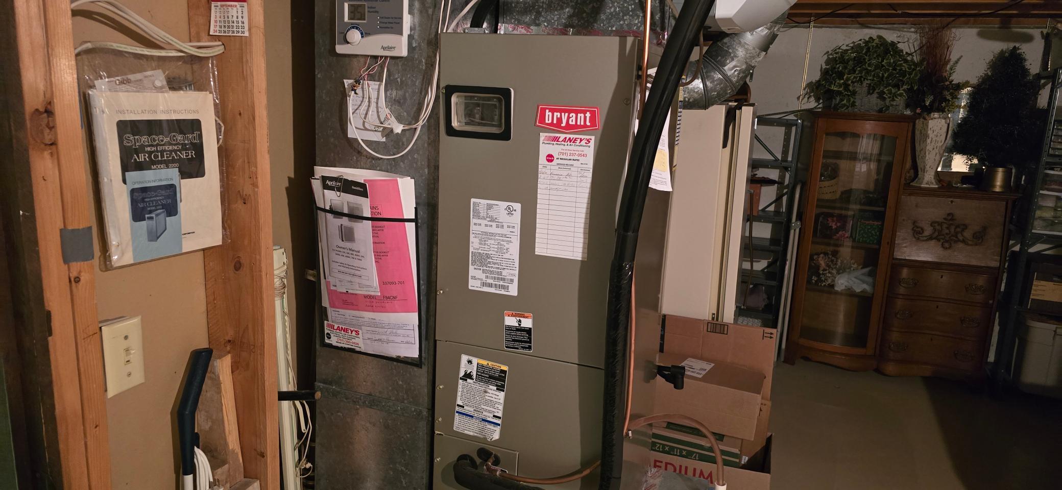 Forced air w/ Central Air