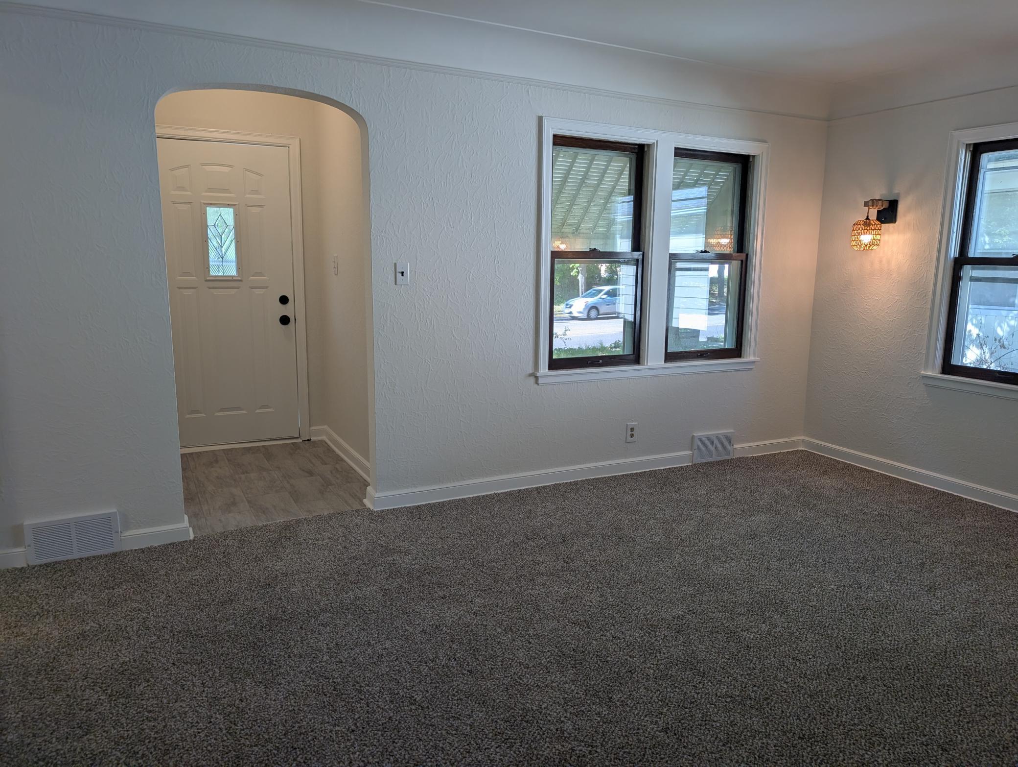 Living Room looking into Entrance