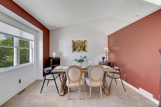 Formal Dining Room located on the frontside of the home. This could make a great home office if formal dining isn't desired!