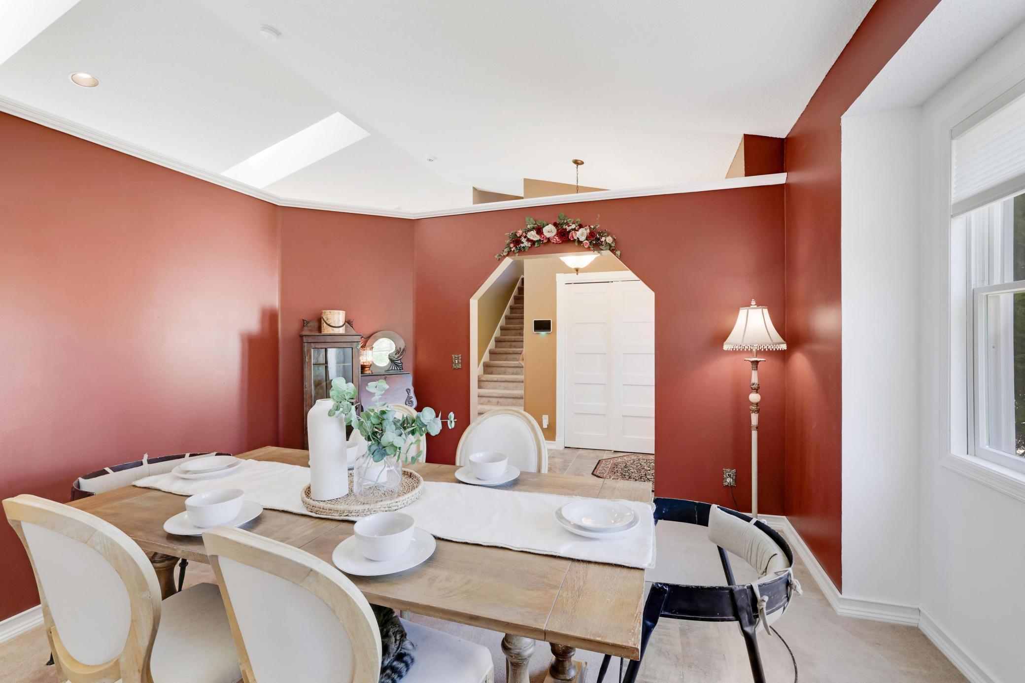Formal Dining Room located on the frontside of the home. This could make a great home office if formal dining isn't desired!