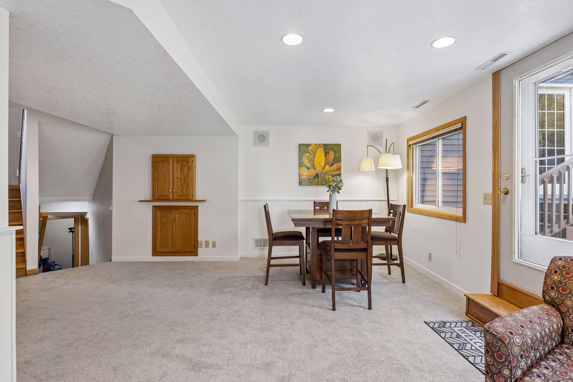 Large space provides flexibility in layout.