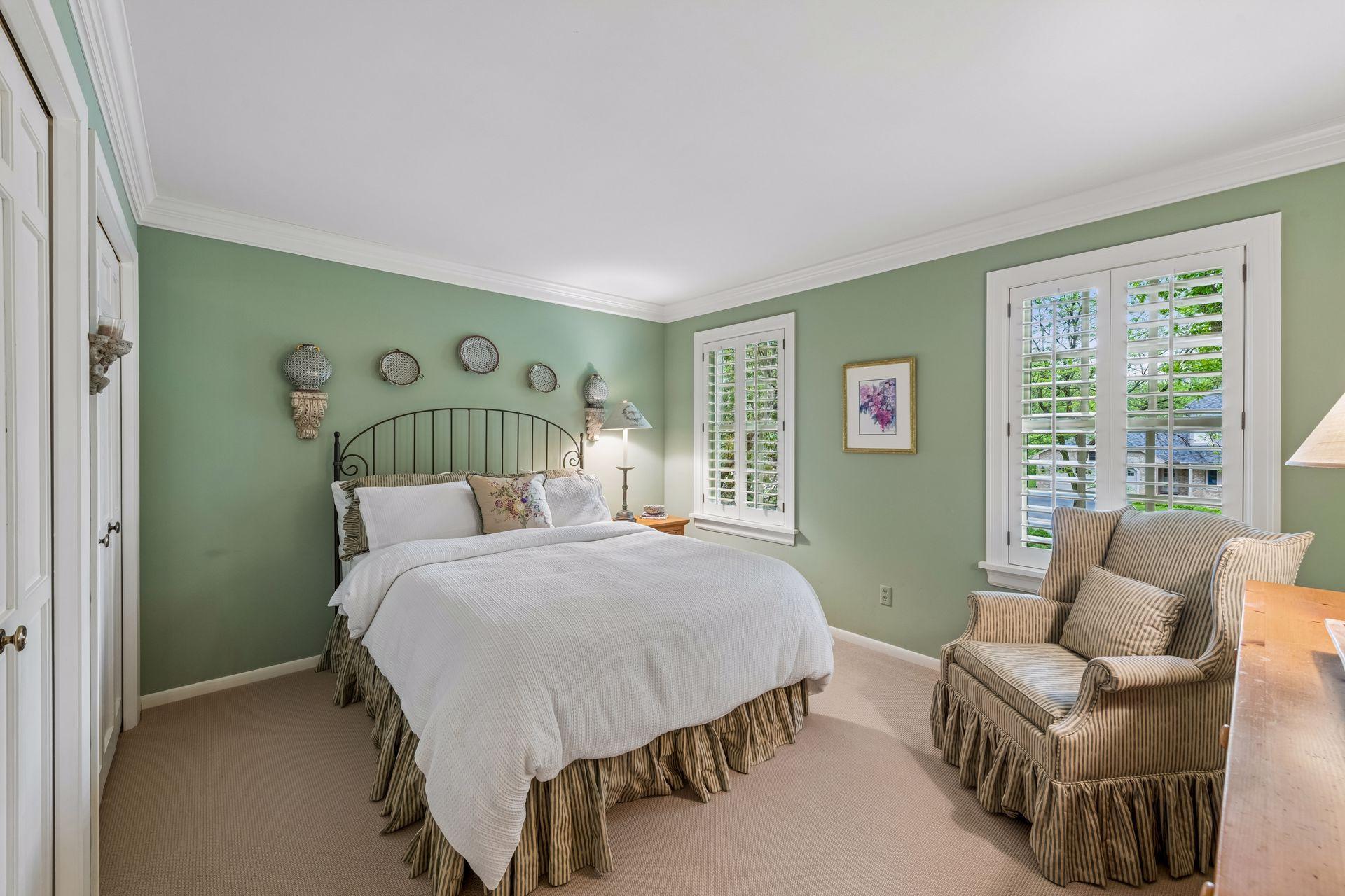 Third bedroom on the upper level
