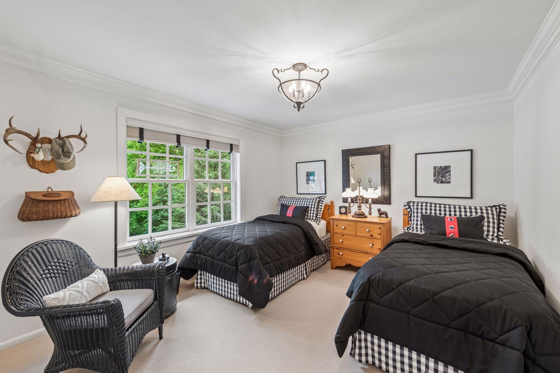 Second bedroom on the upper level