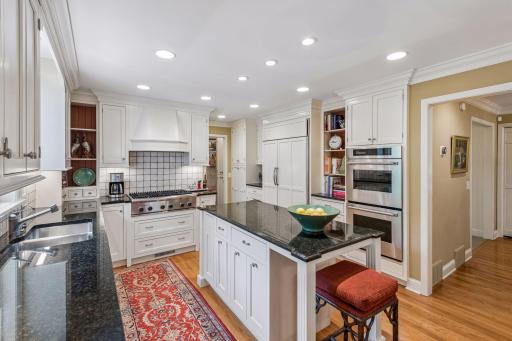 Meal prep or gather around the island to entertain