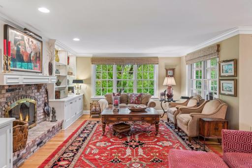 Tons of natural light and views of the backyard