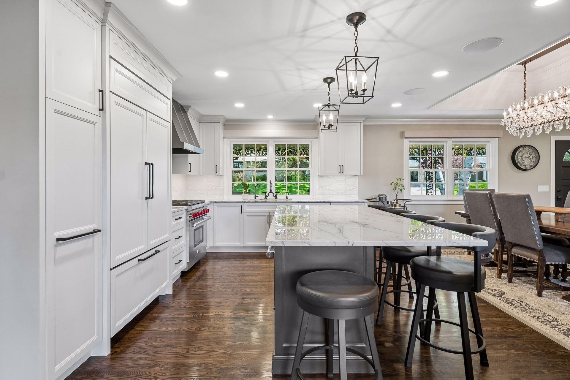 Kitchen w/ Wolf and Sub-Zero Appliances & Sonos Sound System