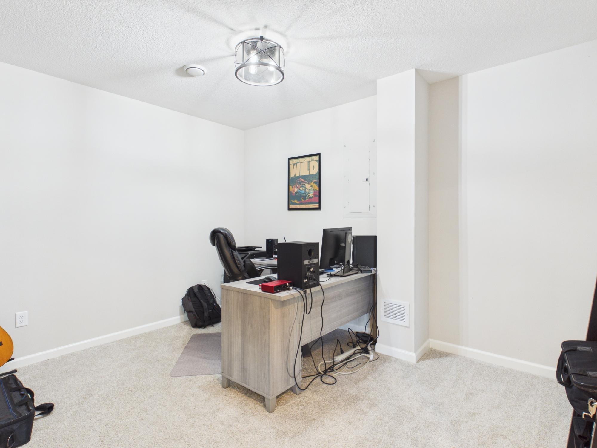 Office in Lower Level