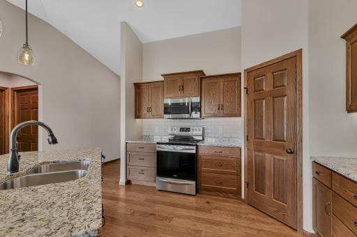 Solid custom cabinetry