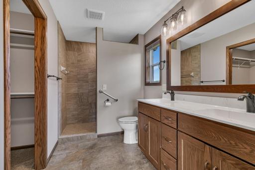 Master suite bath/ Double sinks
