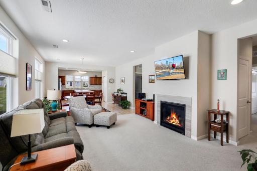 Time Of Construction Gas Fireplace Upgrade