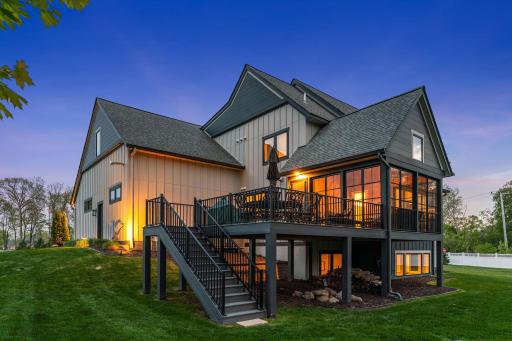 Architecturally stunning LIKE NEW custom home by Hartman Homes