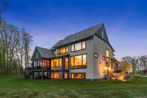Architecturally stunning LIKE NEW custom home by Hartman Homes