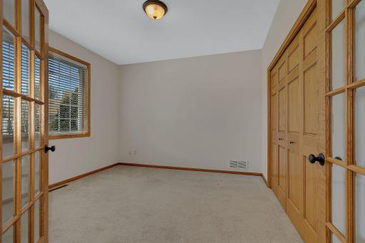 Den/office located right off the entryway