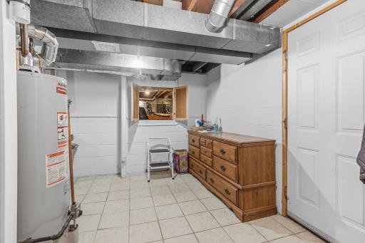 Entrance from garage. There is 18x15 storage area under the addition!