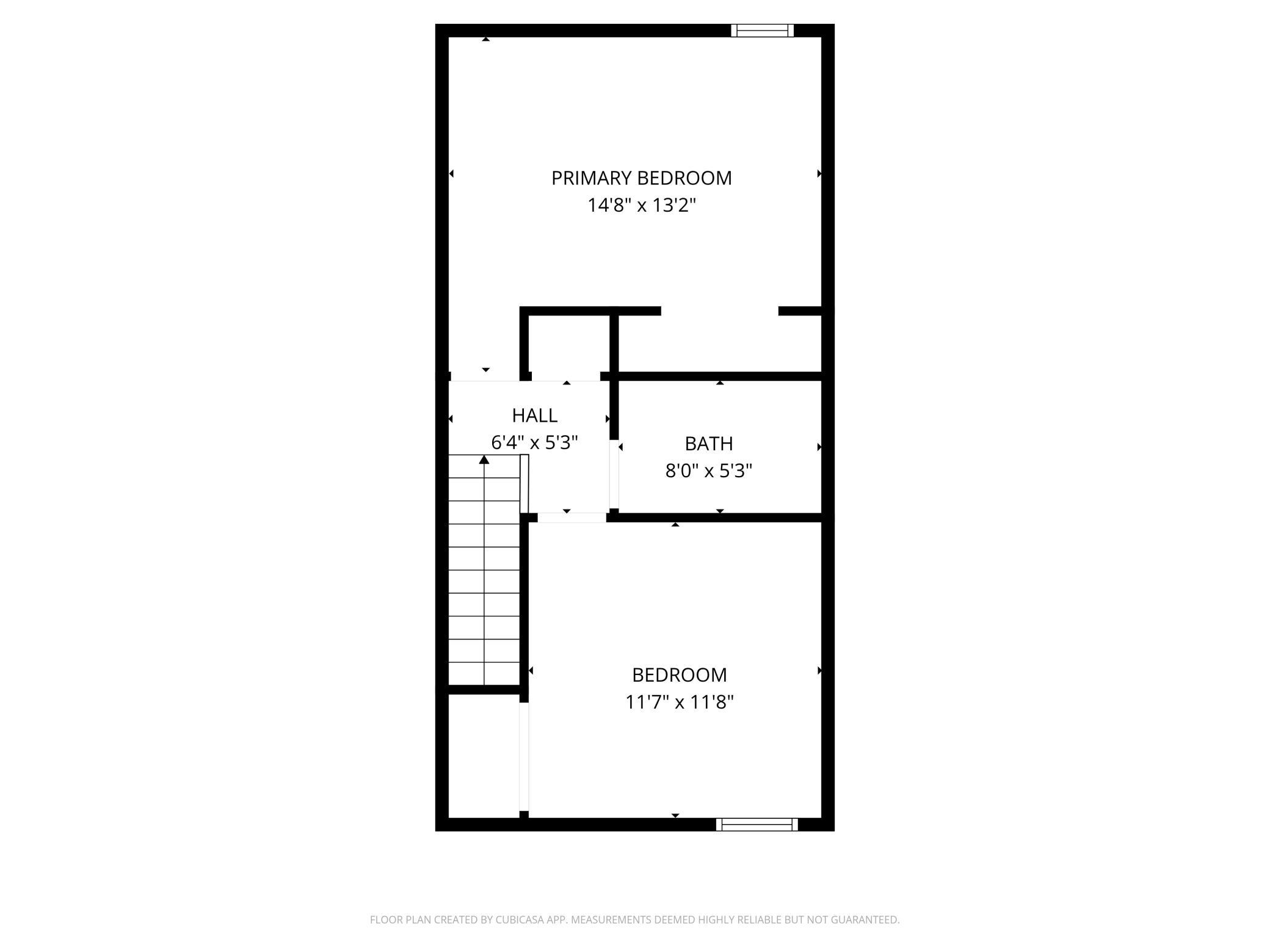 2nd Floor Dimensions