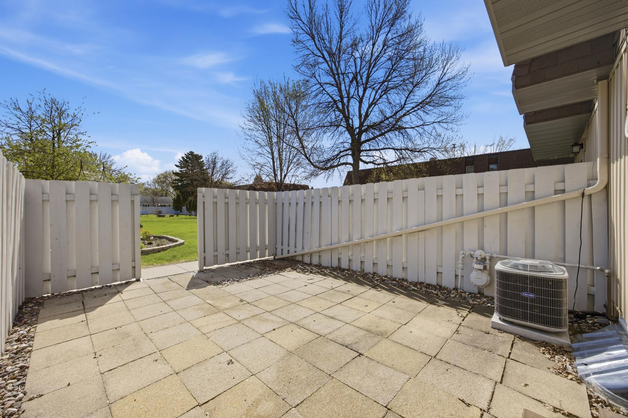 Patio - Gate to Shared Green Space