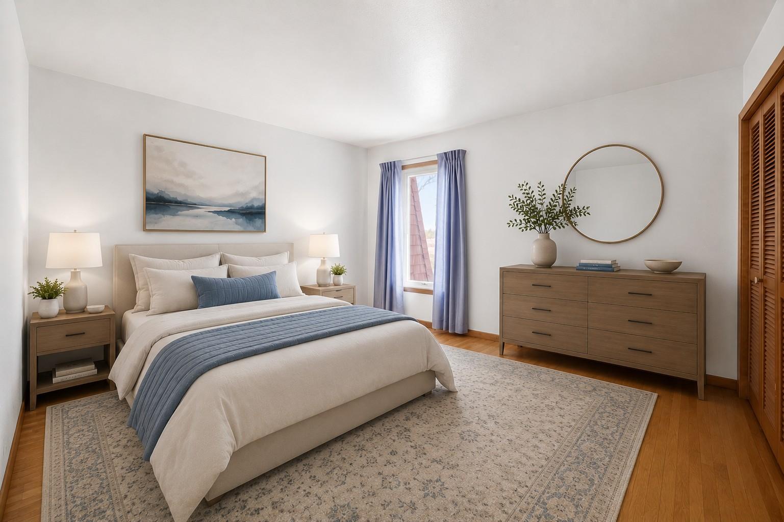 Bedroom 2 - Digitally Staged