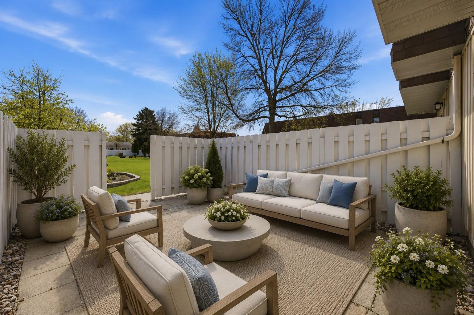 Patio - Digitally Staged