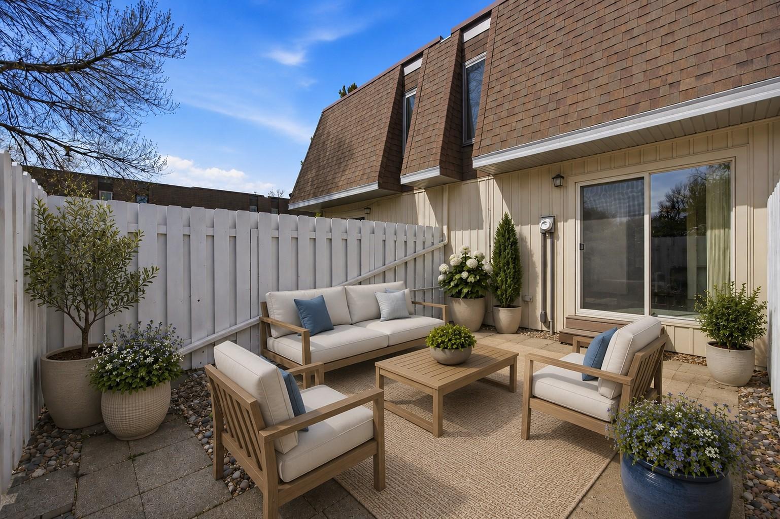 Patio - Digitally Staged