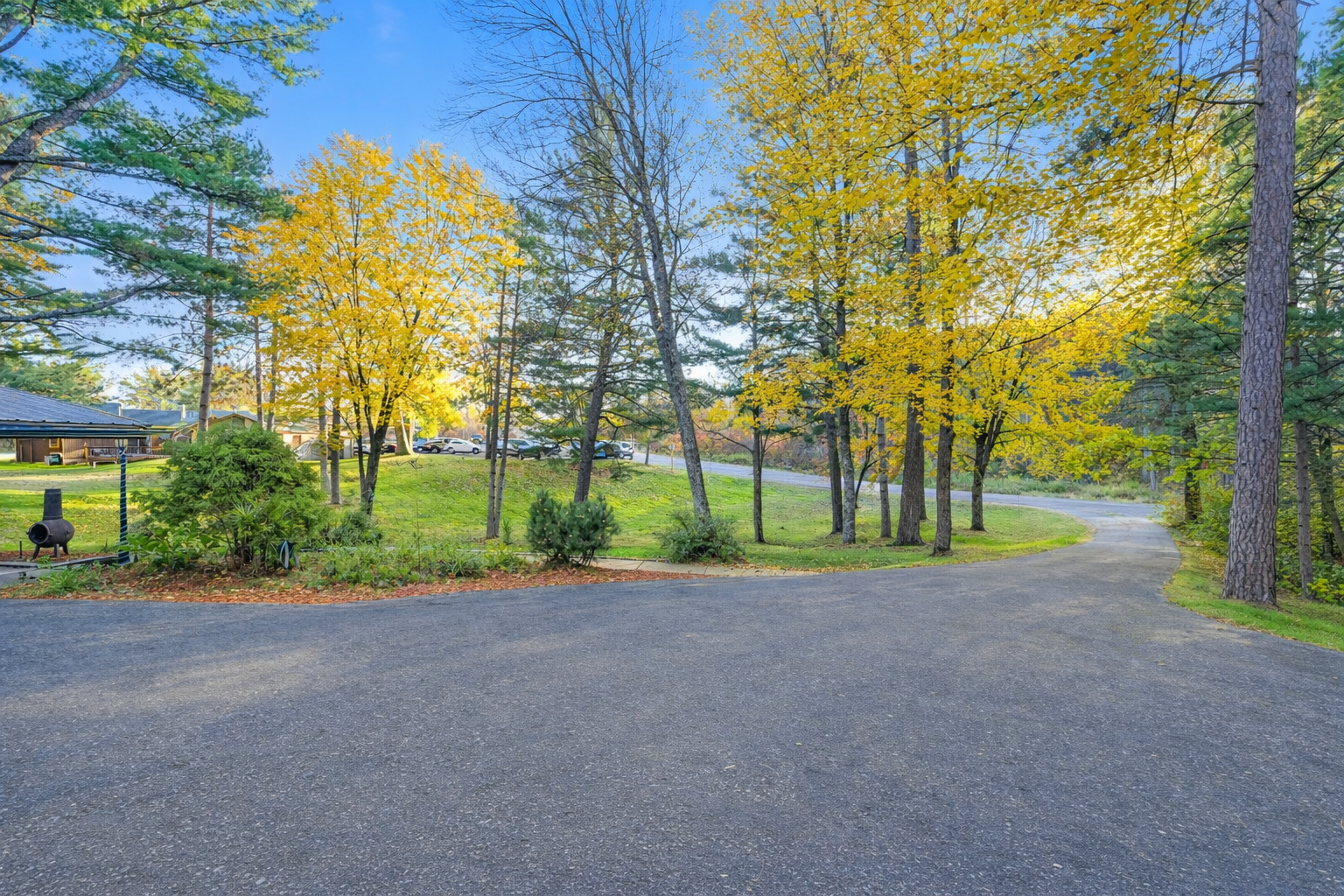Driveway of home