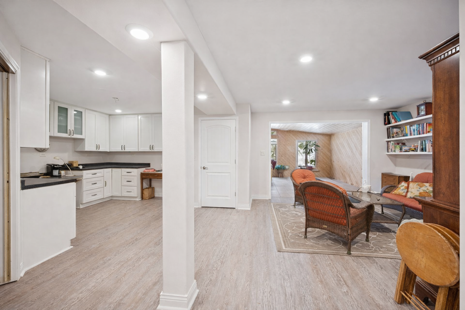 Lower level Living