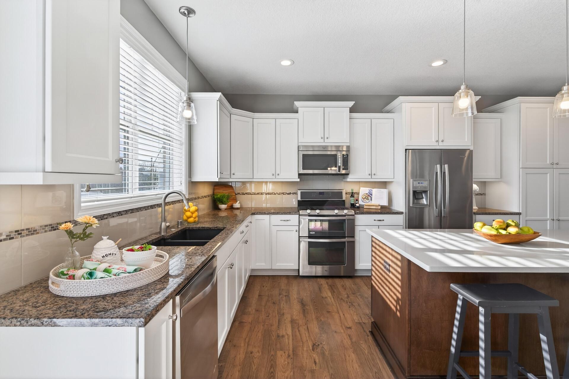 Beautiful granite counters