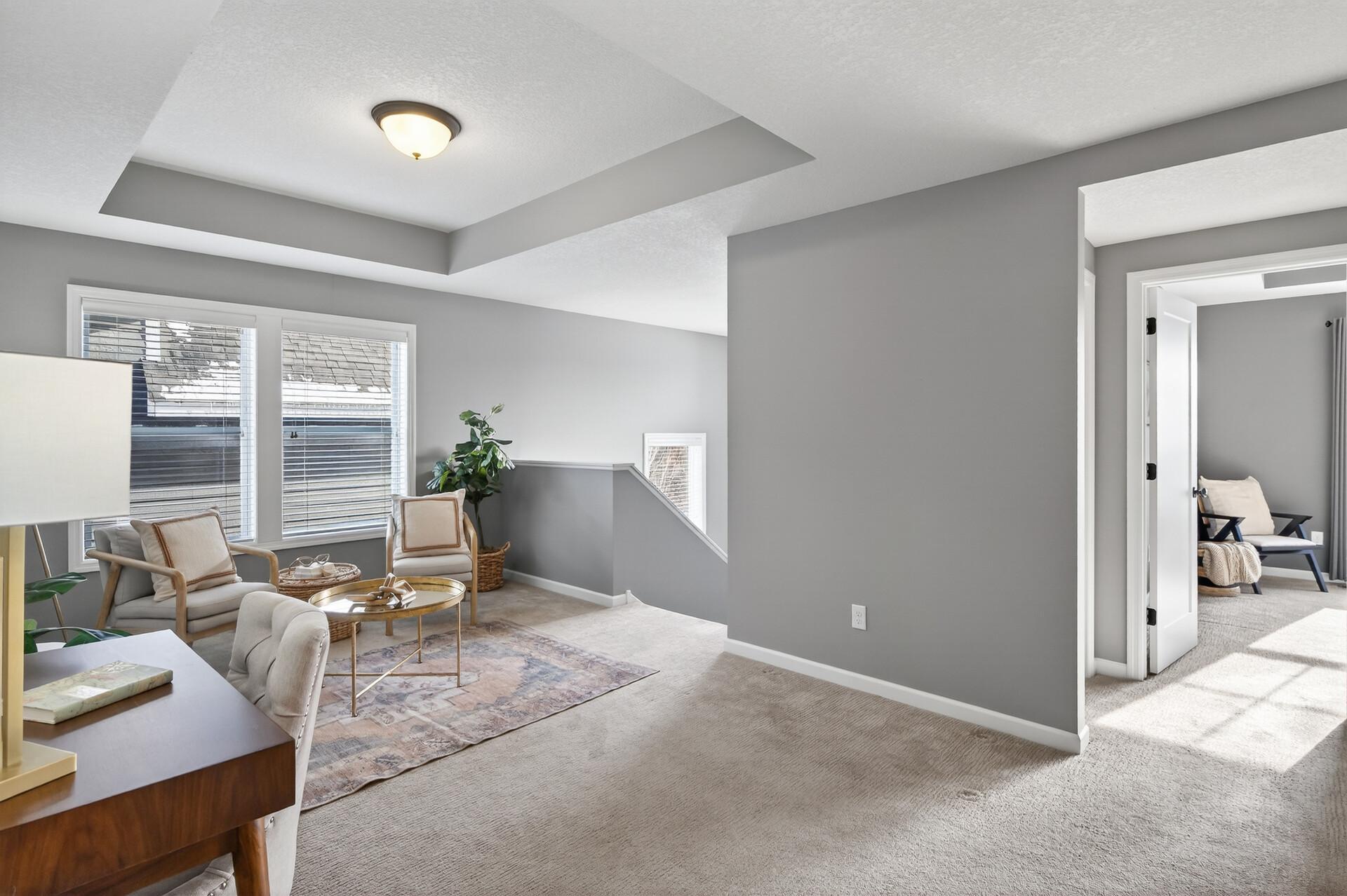 Expansive Loft area