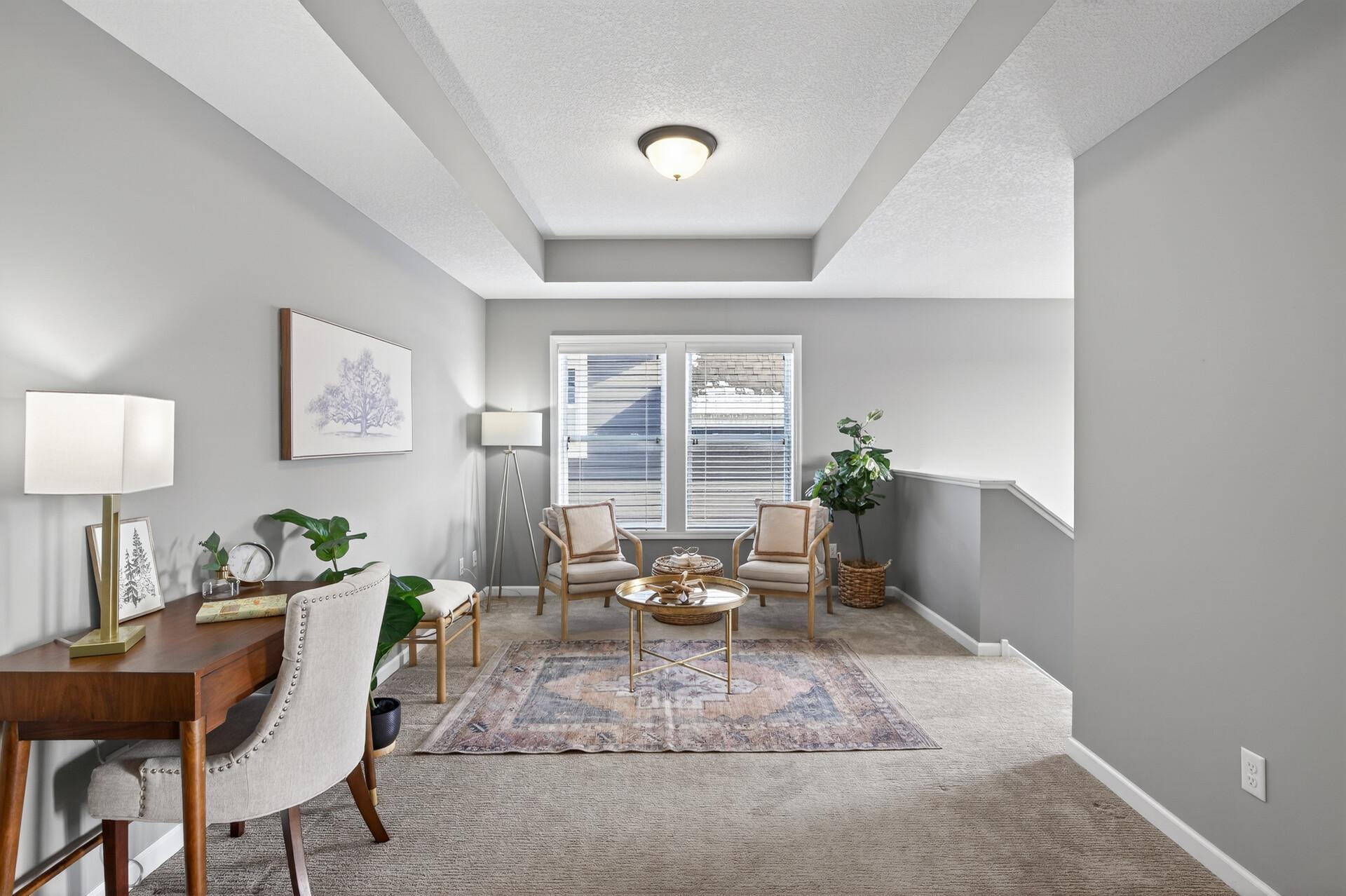 Loft Family Room on upper level