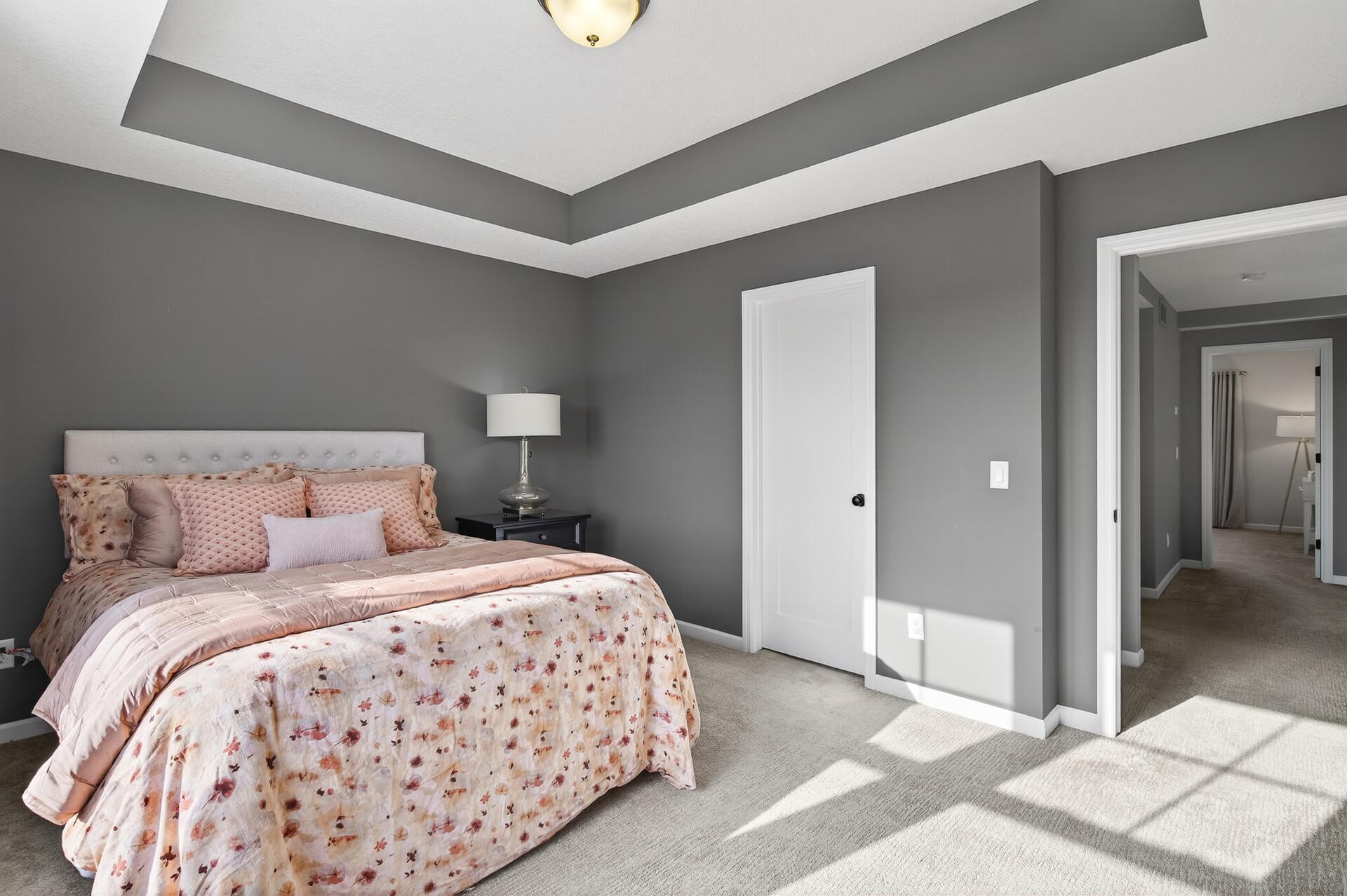 Bedroom 3 has a large walk-in closet with additional storage space