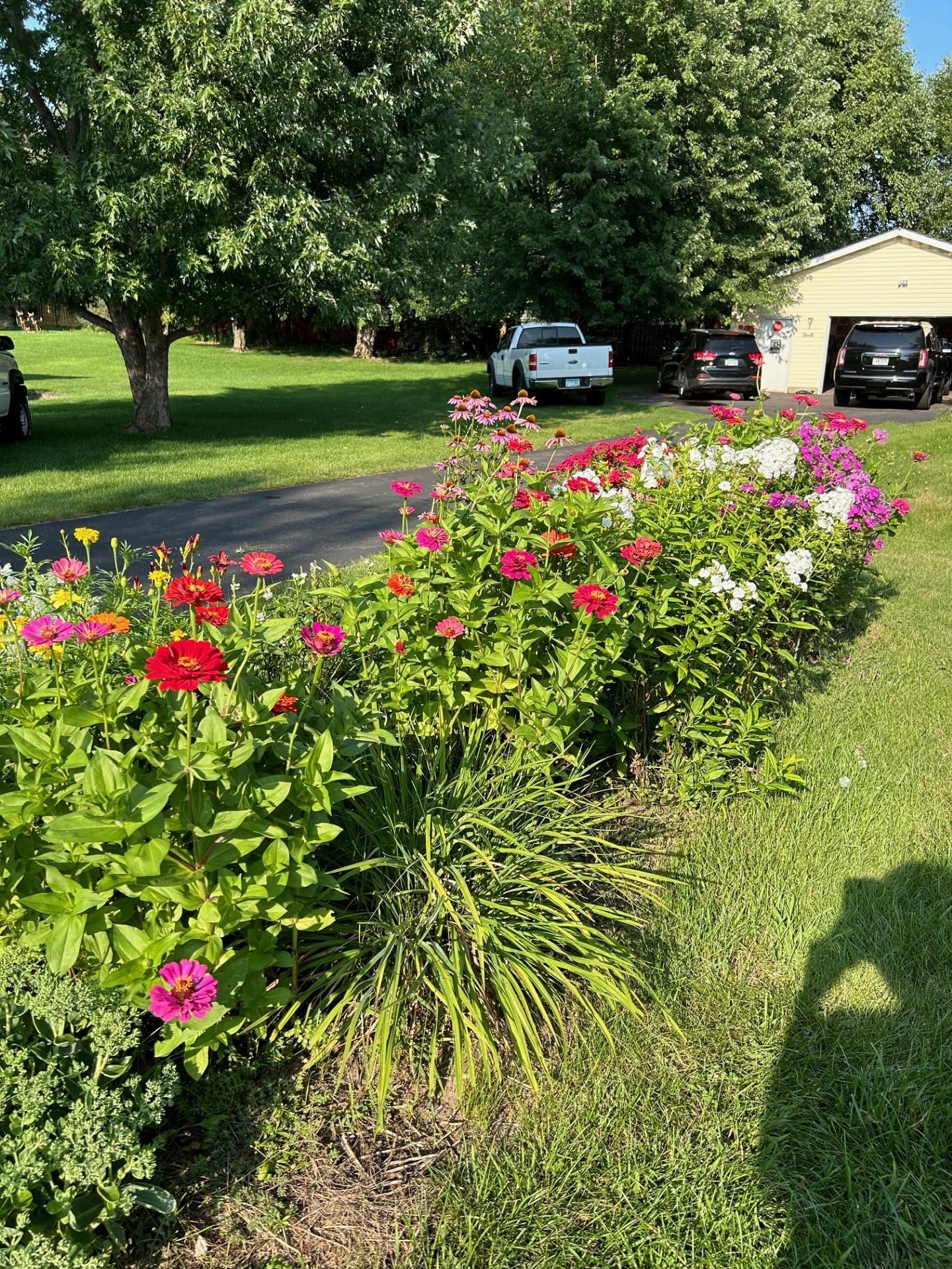 Beautiful garden south of property