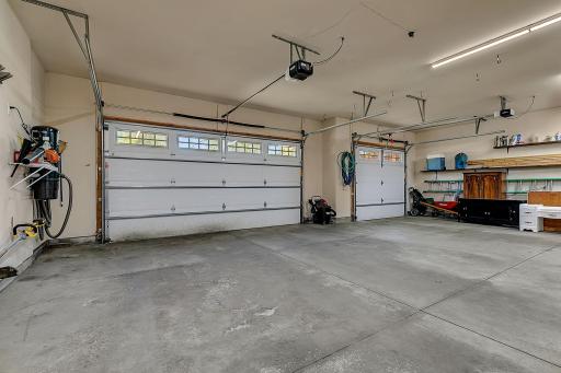Room for vehicles, hobby space, and more.
