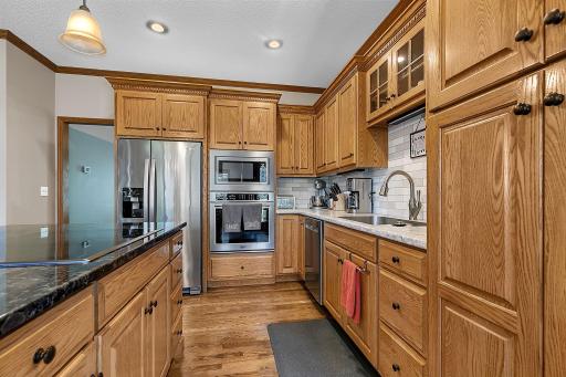 Ample cabinetry for all your culinary needs.