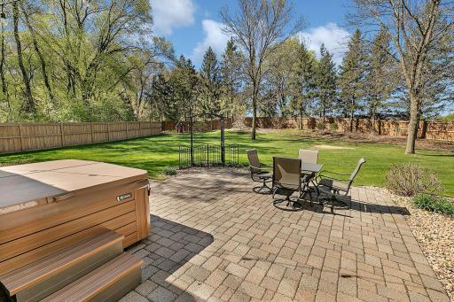 Private patio offers a quiet retreat to enjoy the outdoors.