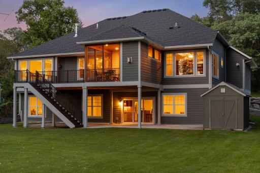 Mainentance free siding-backyard