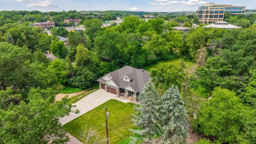 1+ acre lot backs up to wetland preserve