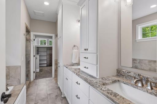 double vanity in primary