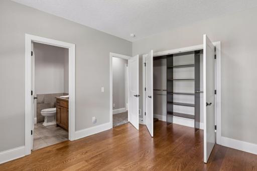 Bedroom 2with ensuite with heated flooring