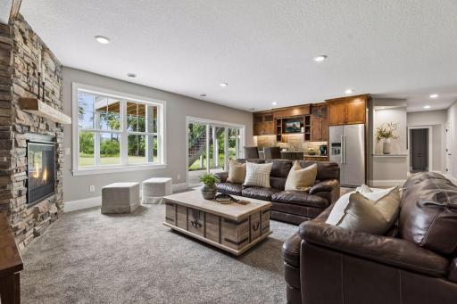 Lower level-family room/bar