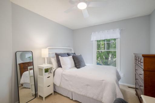 Generous Guest bedroom on the second level