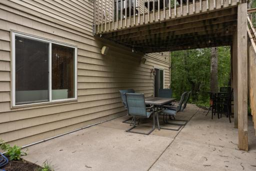 Relax on the walk-out patio with hot tub electrical already in place.