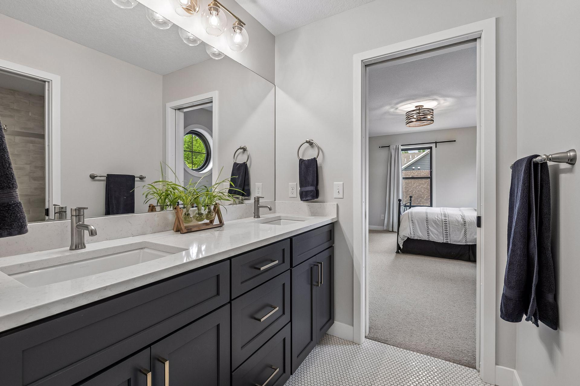 Jack and Jill bathroom