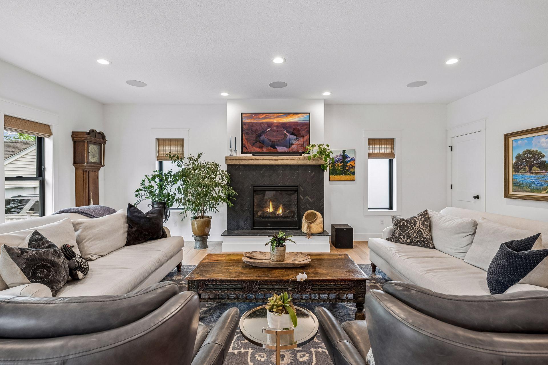 Open concept living spaces perfect for a busy life style