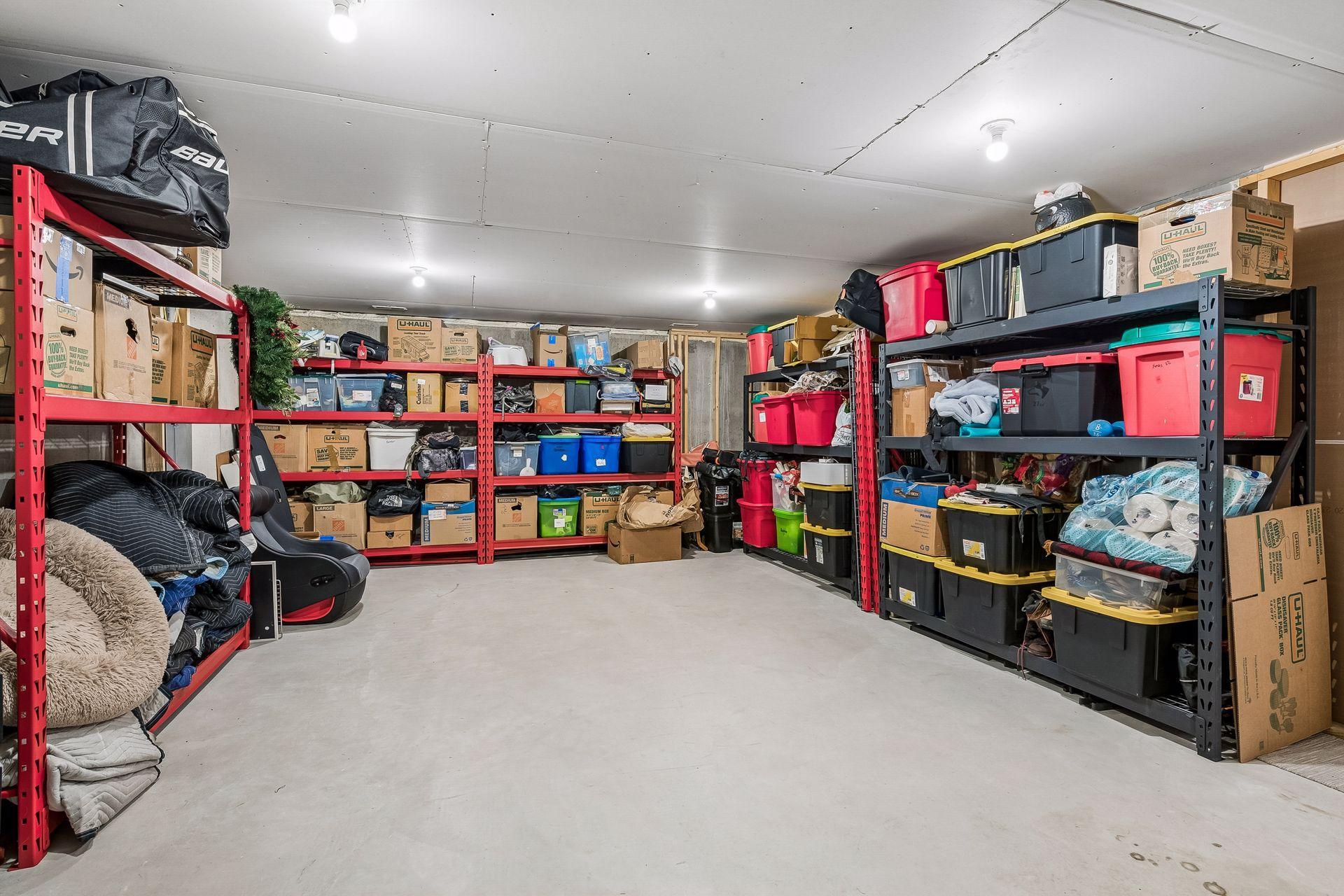 Storage space or future expansion area