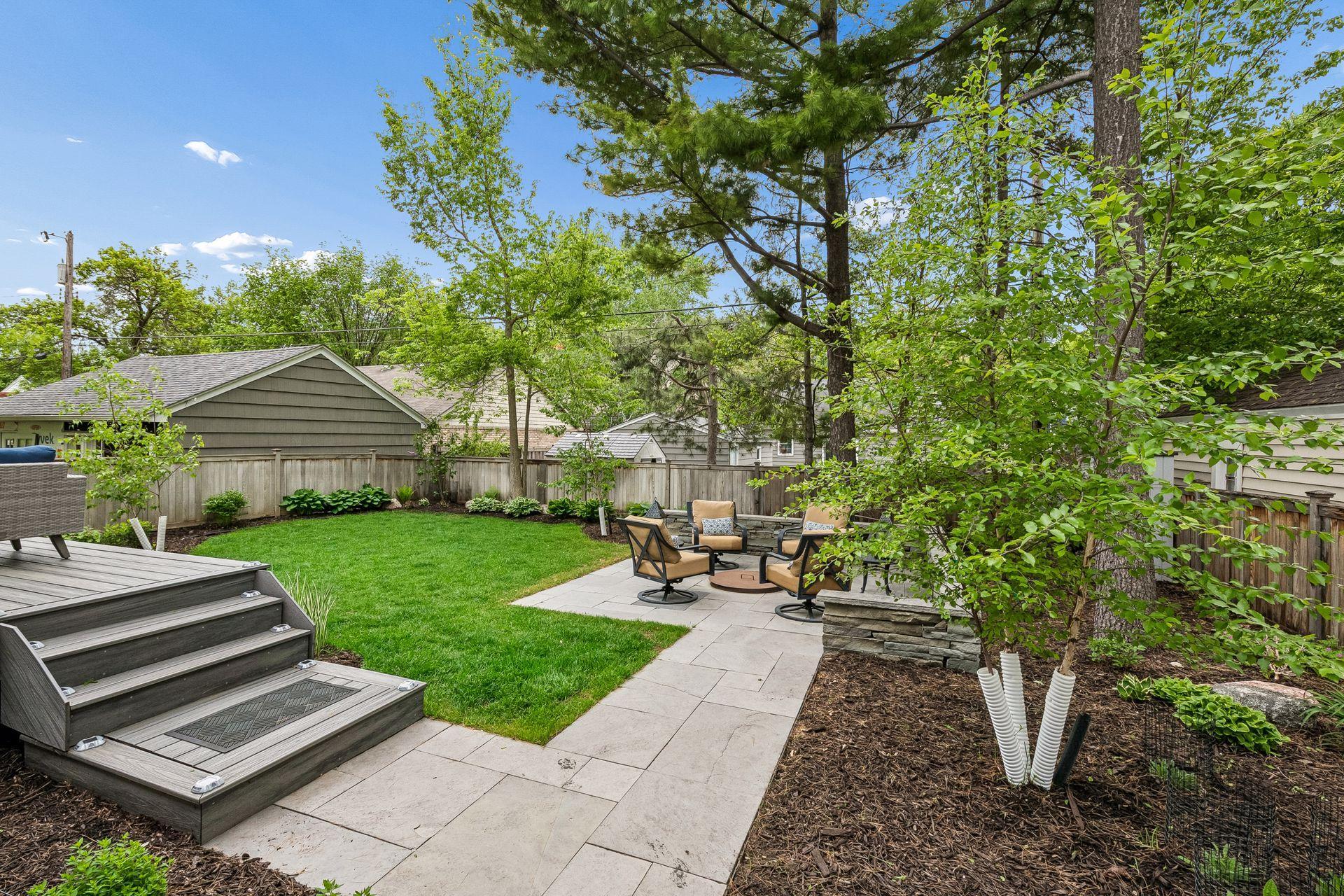 Beautifully landscaped