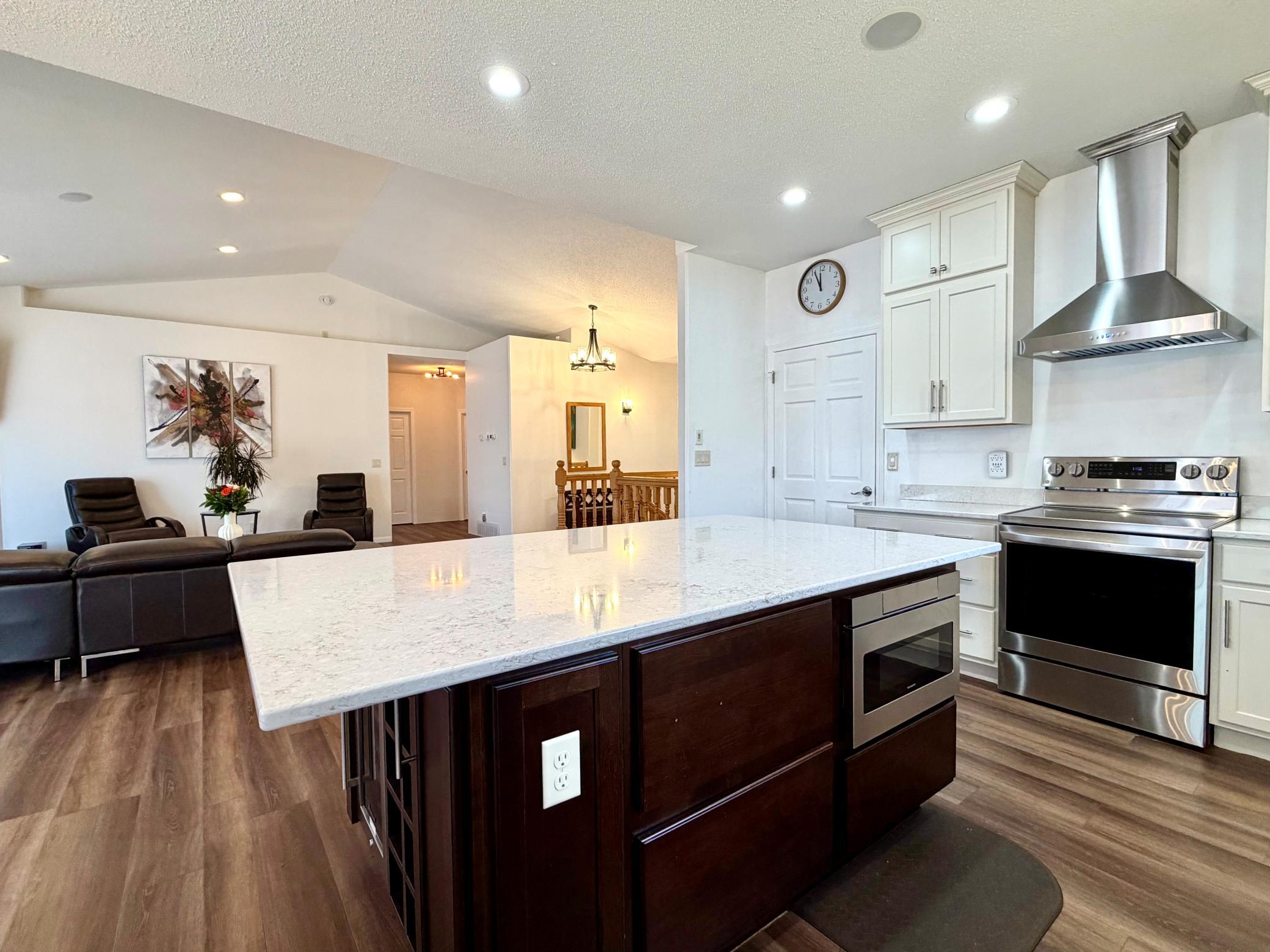 Microwave built in to kitchen island.jpg