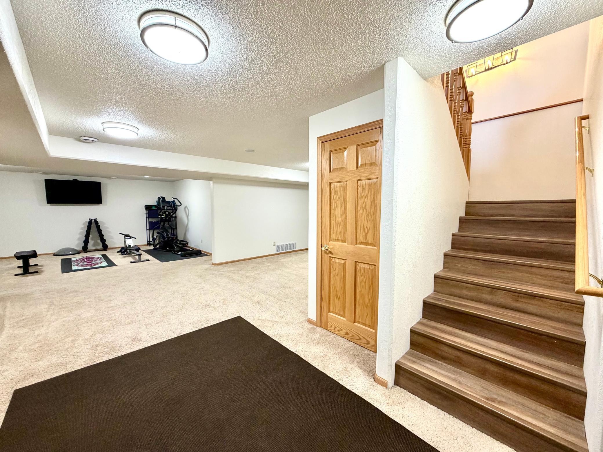 Lower level has several storage areas.jpeg