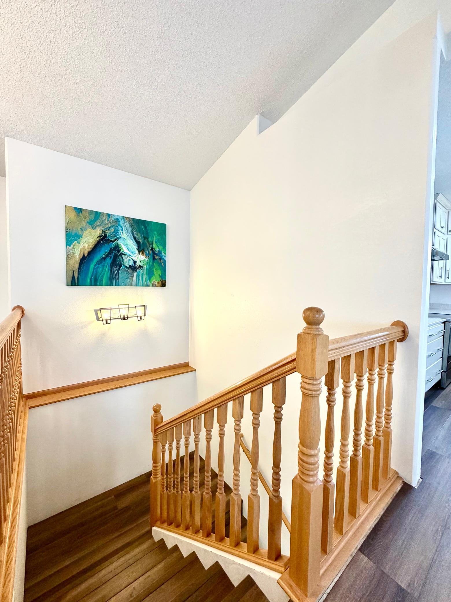 Stairs to lower level