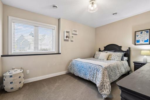There are three Bedrooms housed in the lower level.